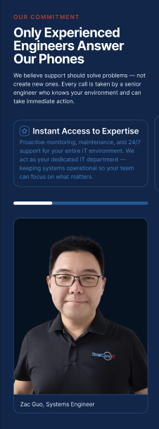 Feature Block — Mobile