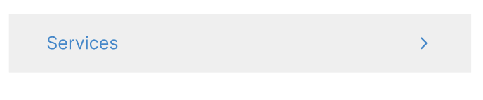 Navigation Bar — Mobile, row clicked